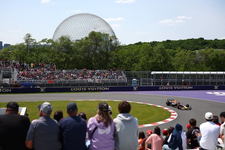 Max Verstappen in Kanada
