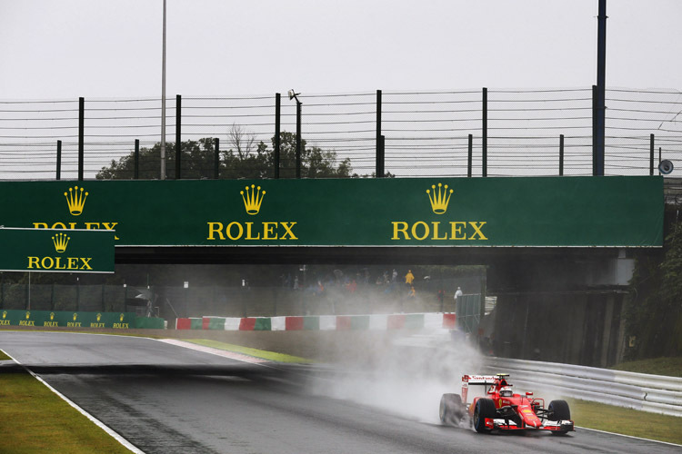 Kimi Räikkönen: «Heute hat es geregnet und es könnte wieder regnen»
