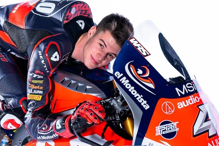 Moto2-Rookie Ivan Ortola