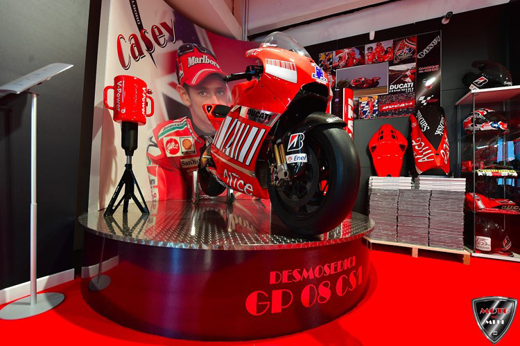 Mit Ducati wurde Casey Stoner 2007 MotoGP-Weltmeister – sein Bike von 2008