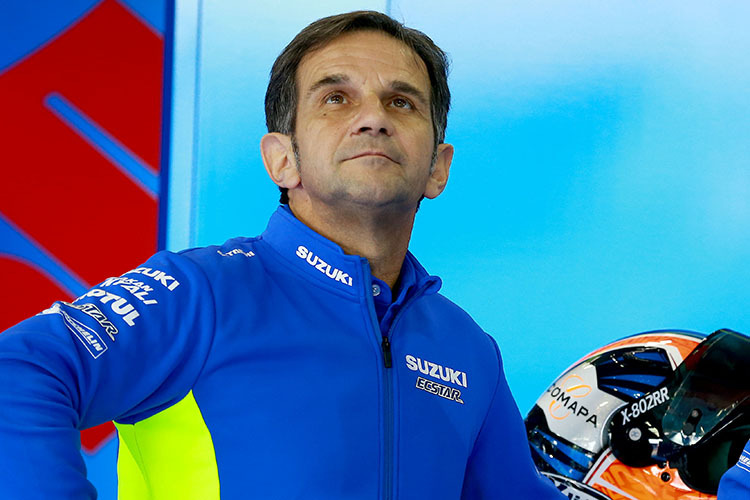 Suzuki-Teammanager Davide Birvio