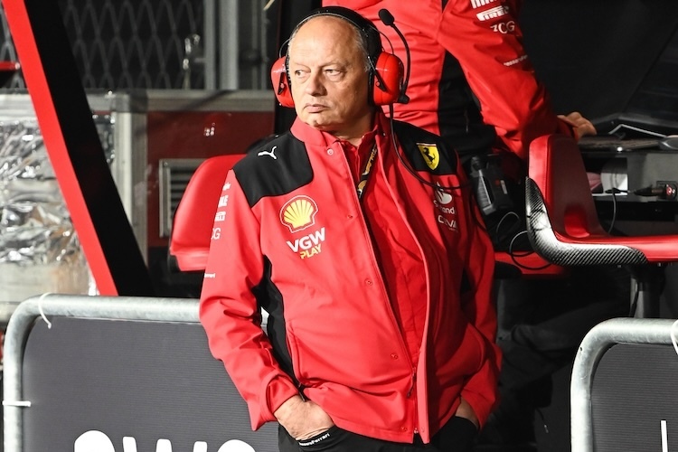 Ferrari-Teamchef Fred Vasseur: «Nach der Sommerpause hatten wir ein paar sehr gute letzte Rennen»