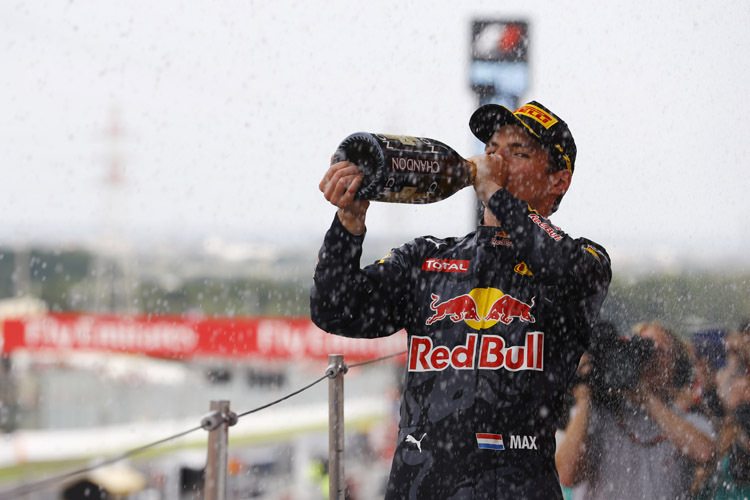 Max Verstappen in Japan: Zum zweiten Mal Zweiter und der Liebling der Formel-1-Fans