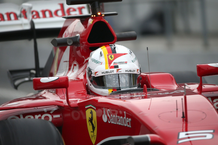 Sebastian Vettel: «Wenn es sich nur um eine kleine Geldsumme handelt, die einem wohltätigen Zweck zukommt, dann werde ich mit Freude mein Helm-Design weiterhin wechseln»
