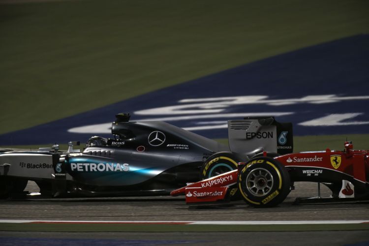 Rosberg zieht an Vettel vorbei