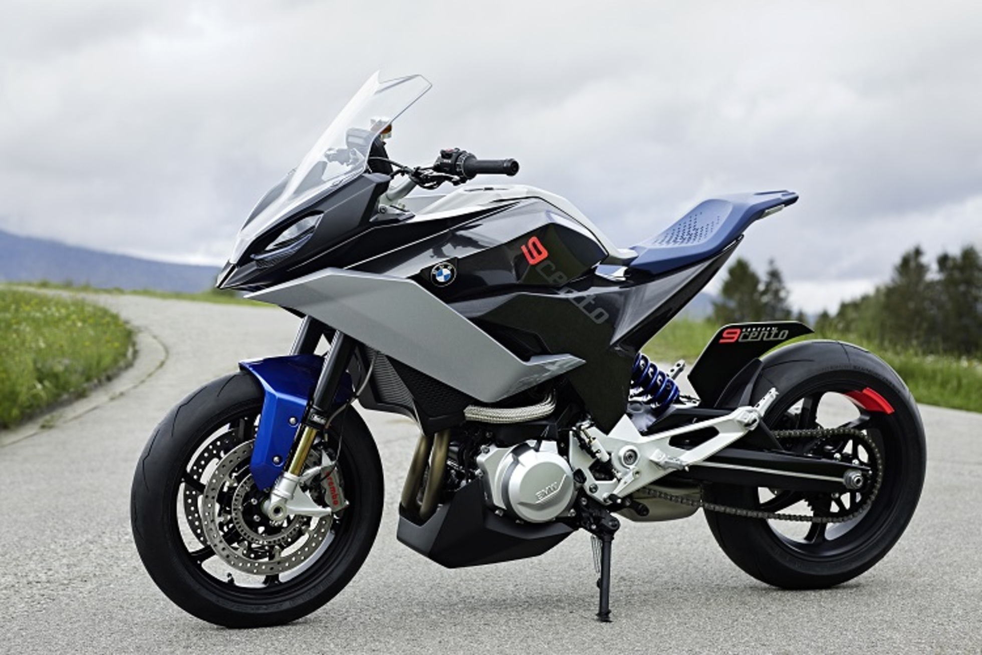 Bmw Motorrad Concept 9cento Spass Touring Produkte Speedweek Com