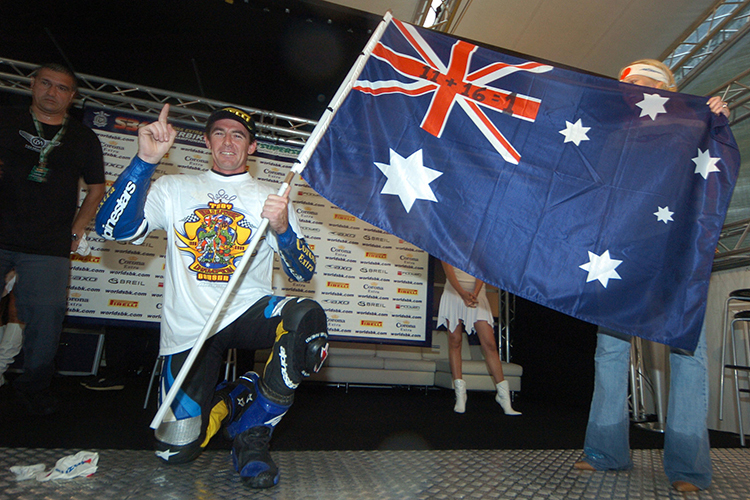 Troy Corser gewann 2005 die einzige WM für Suzuki