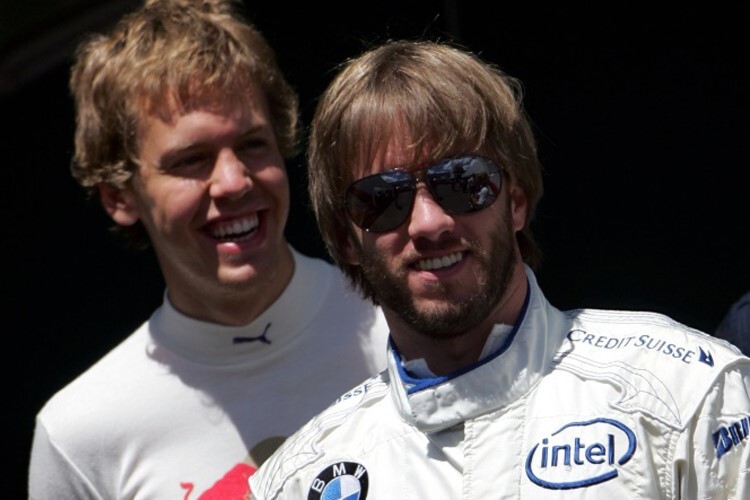 Nick Heidfeld und Sebastian Vettel