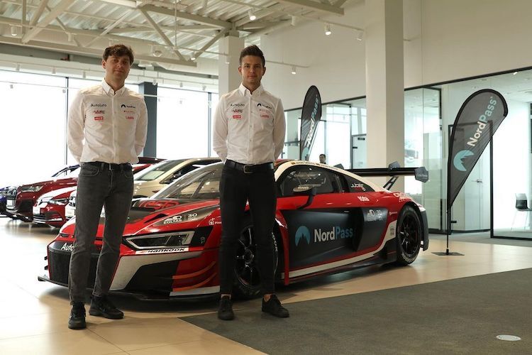 Jonas Karklys und Jonas Gelžinis starten für das Team Nordpass by Juta Racing im ADAC GT Masters