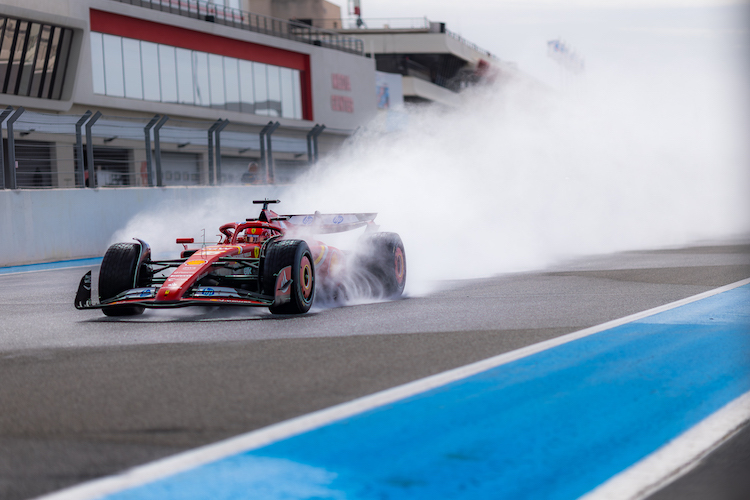 Charles Leclerc auf dem Circuit Paul Ricard