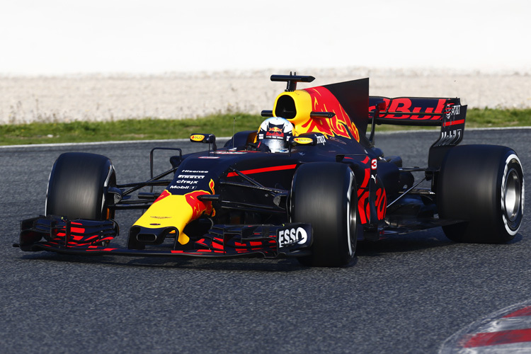 Daniel Ricciardo im Red Bull Racing RB13