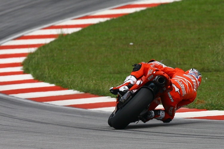 Keiner driftet wilder: Casey Stoner, Ducati GP9