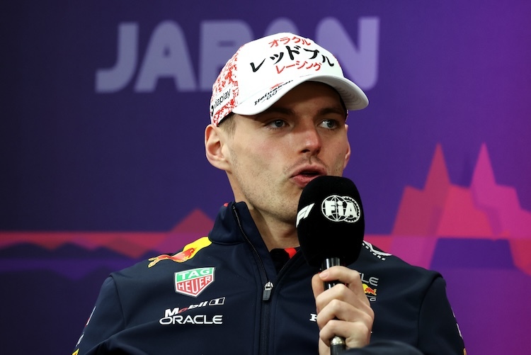 Max Verstappen erklärte im Fahrerlager von Suzuka, warum er zuversichtlich aufs Rennwochenende in Japan blickt