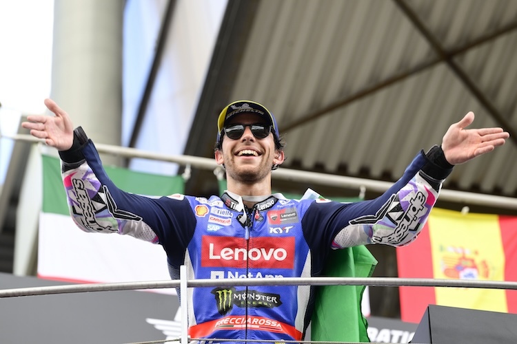 Erstes Podium in Mugello für Enea Bastianini