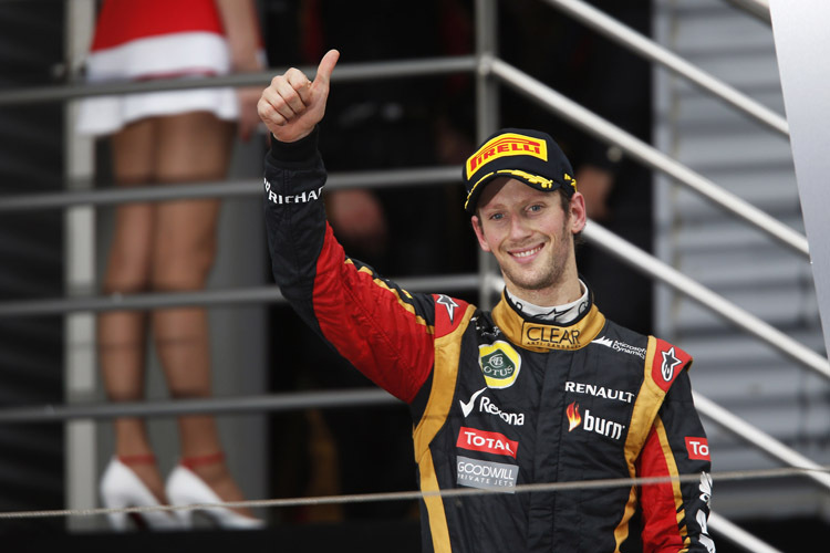 Romain Grosjean: «Kimi Räikkönen und ich sind offensichtlich beide sehr konkurrenzfähig, aber immer auch fair»