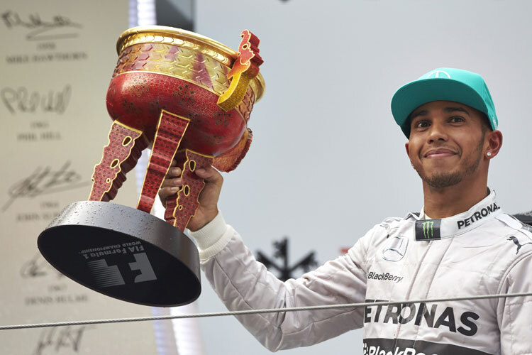 Lewis Hamilton fuhr in China in einer eigenen Liga