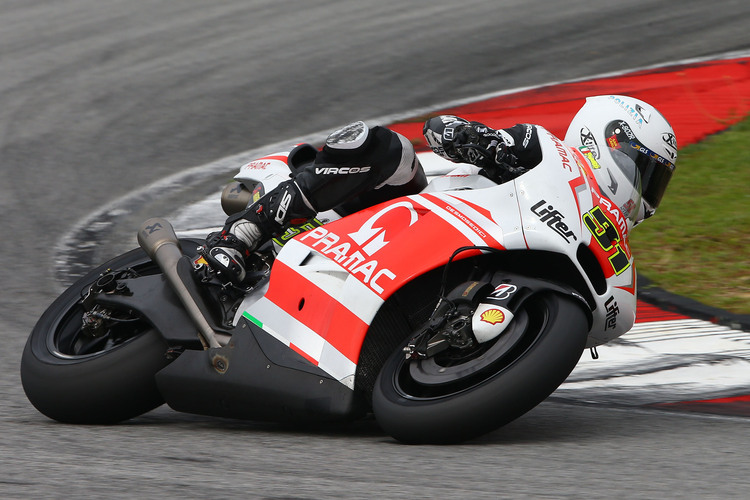 Michele Pirro auf der Ducati GP14