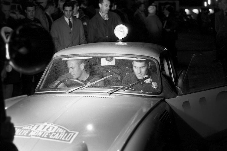 Allrounder Rob Slotmaker bei der 1965er Monte Carlo-Rallye