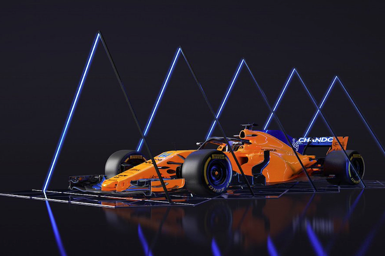 McLaren tauchte 2018 in Papaya-Orange auf, zur Freude der Fans