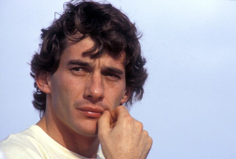 Viele seiner Kollegen halten ihn für den Besten: Ayrton Senna