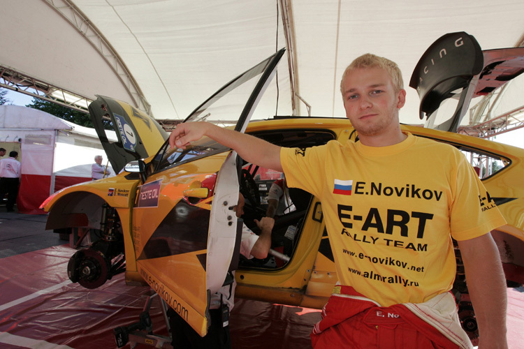 Evgeny Novikov 2009 bei Citroën