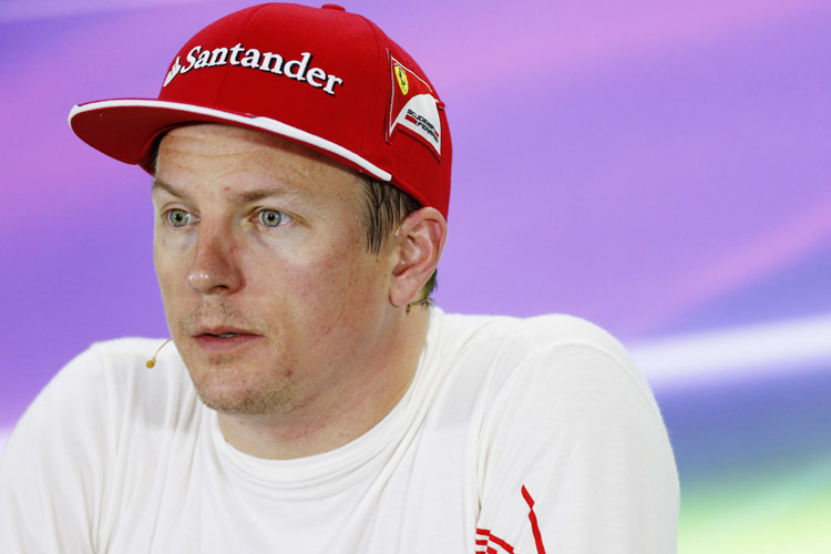 Kimi Räikkönen sorgt vor dem letzten WM-Lauf des Jahres für Diskussionen im Fahrerlager