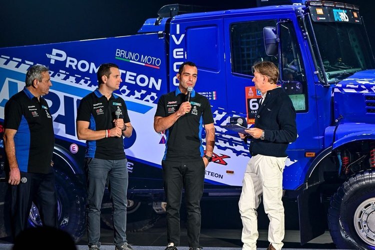 Danilo Petrucci ist einer von zwei Truck-Piloten von Italtrans