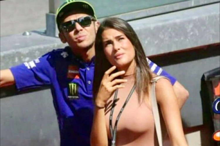 Valentino Rossi und seine Francesca
