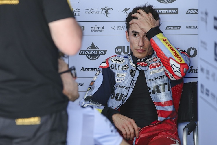 Marc Marquez: Undankbarer vierter Platz für den Gresini-Ducati-Piloten