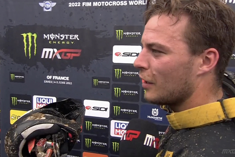 Henry Jacobi holte in Ernée seine erste MXGP-Pole