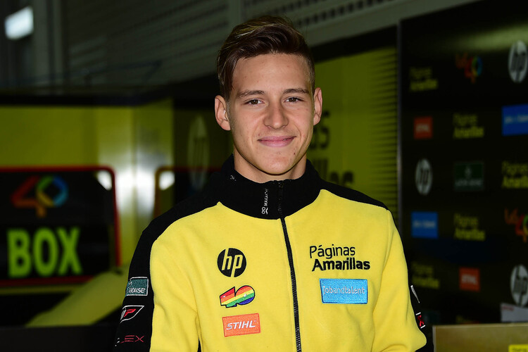 Der 17-jährige Moto2-Neuling Fabio Quartararo