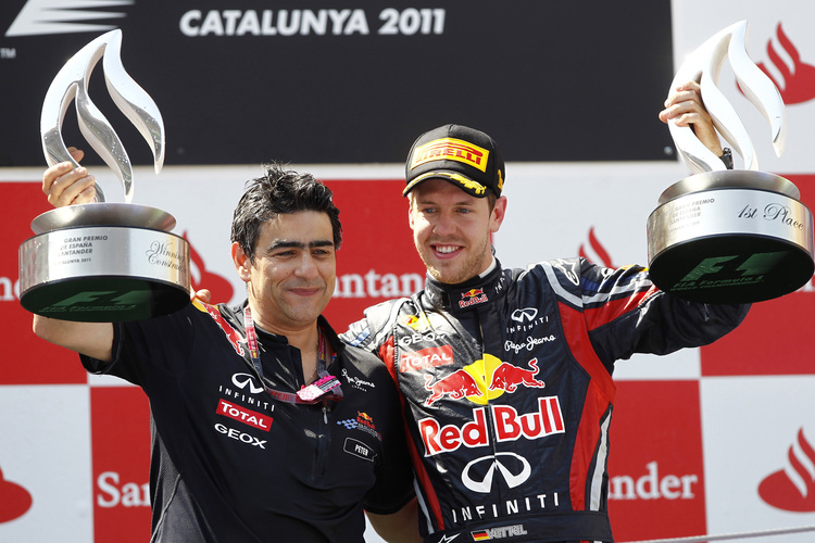 Sebastian Vettel gewinnt zum ersten Mal in Barcelona