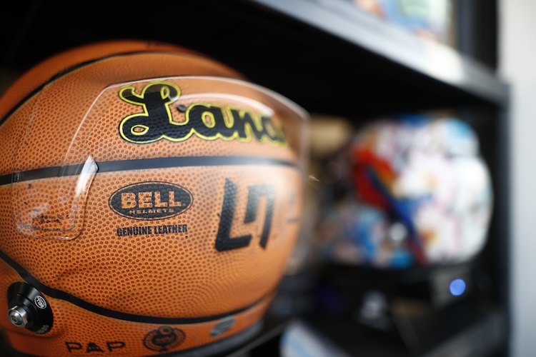 2022 erinnerte der Miami-Helm von Norris an einen Basketball