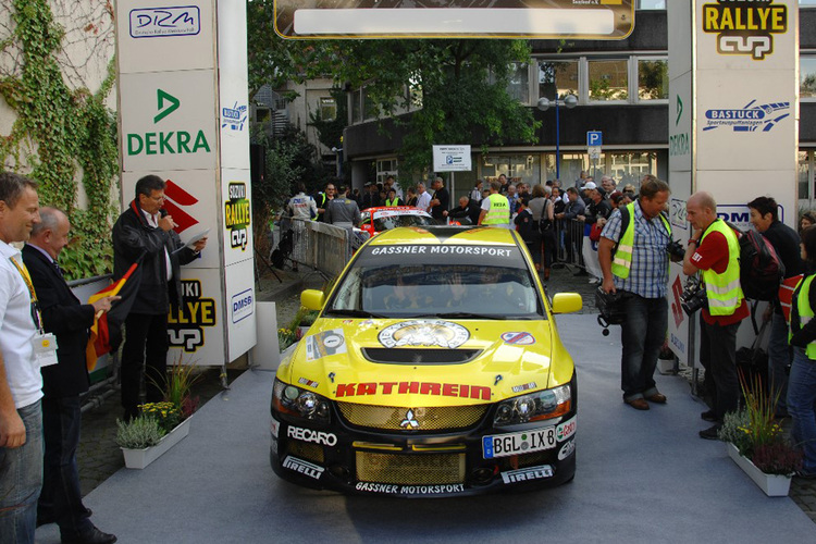 Start zur DRM-Rallye im Saarland