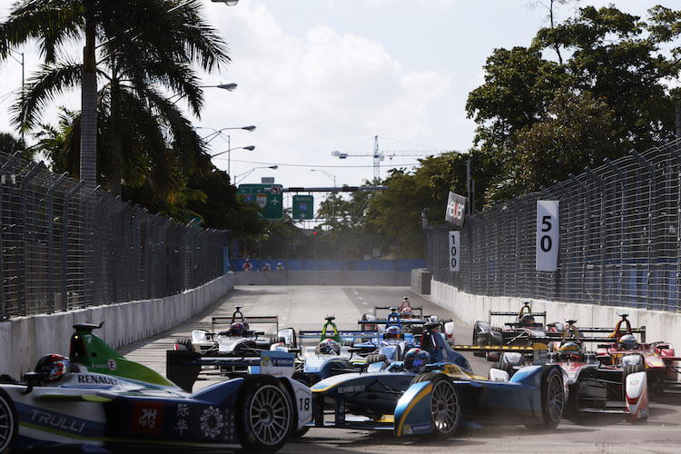 2015 war die Formel E in Miami zu Gast