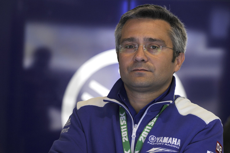 Andrea Dosoli, Road Racing Manager von Yamaha Europa