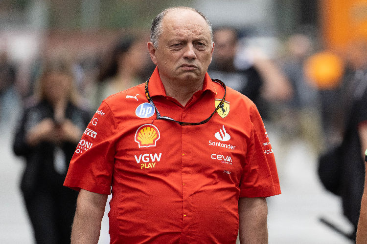 Ferrari-Teamchef Frédéric Vasseur