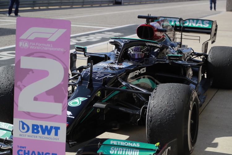 Lewis Hamilton – in Austin die Nummer 2