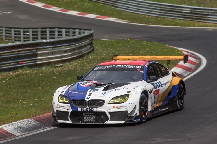 Auch in TQ2 mit dabei: Der BMW M6 GT3 von Schubert Motorsport