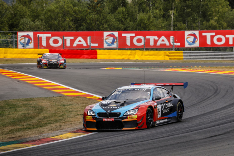 Auf der provisorischen Pole-Position für die 24h von Spa-Francorchamps: Der BMW M6 GT3 von Walkenhorst Motorsport