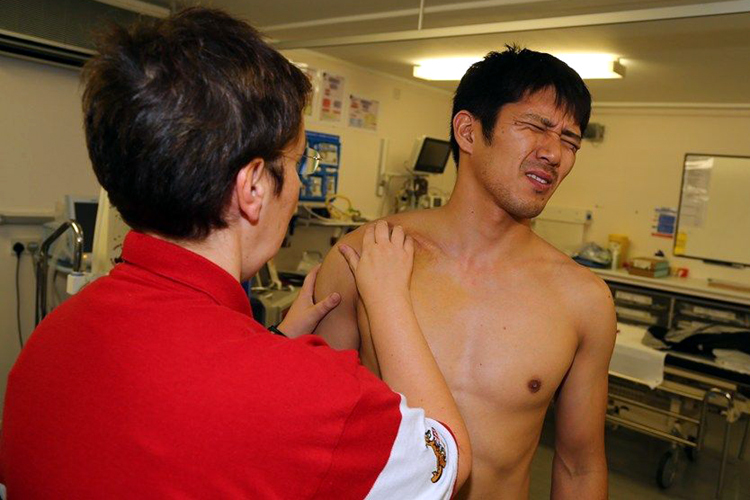 Ryuichi Kiyonari: Verletzungsbedingte Zwangspause