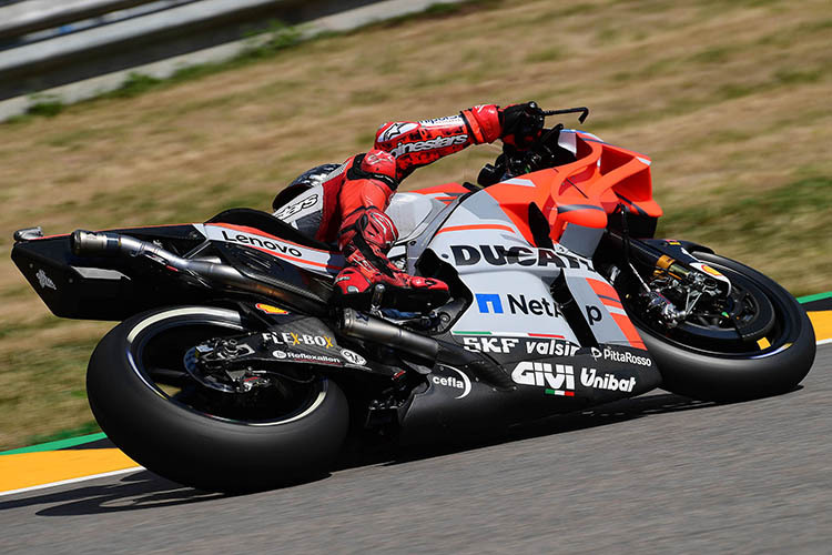Jorge Lorenzo auf der Ducati: Bestzeit am Freitag