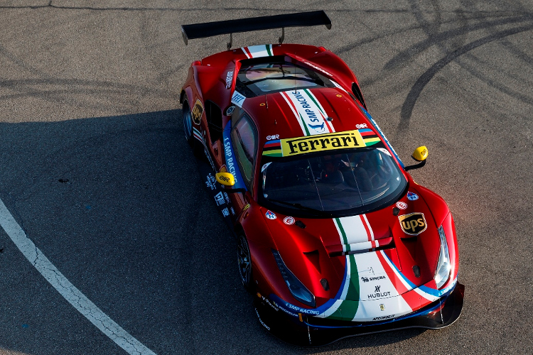 Neuer Metallic Look Der Ferrari 4 Gte Fur Die Wec Fia Wec Speedweek Com