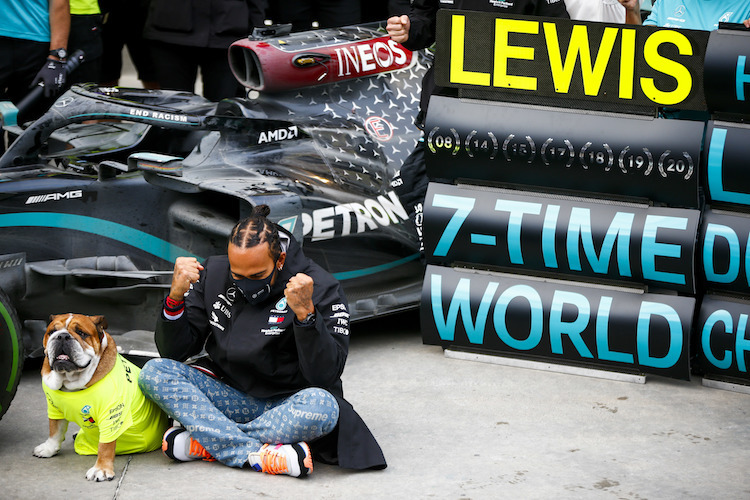 Lewis Hamilton, siebenfacher Formel-1-Champion