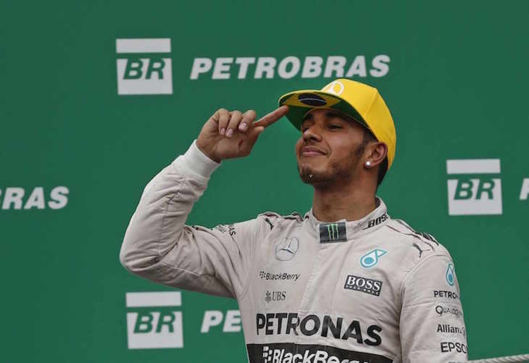 Lewis Hamilton ist in Brasilien glücklos