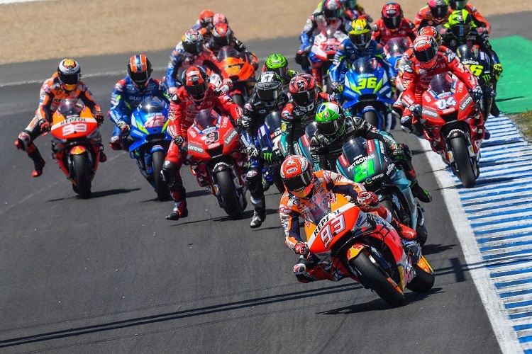 20 MotoGP-Rennen erwarten uns in dieser Saison