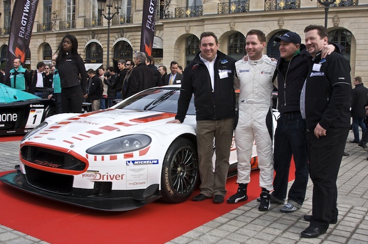 Young Driver AMR-Team in Paris