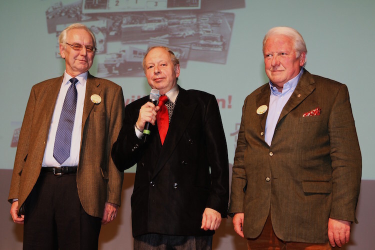 Das Motor Show-Gründertrio: Thomas Kommer, Wolfgang Schöller, Dieter Fröhlich 2008