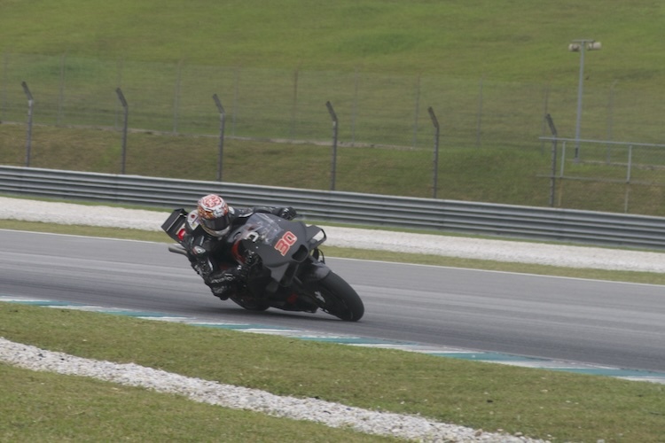 Taka Nakagami auf der Honda RC213V