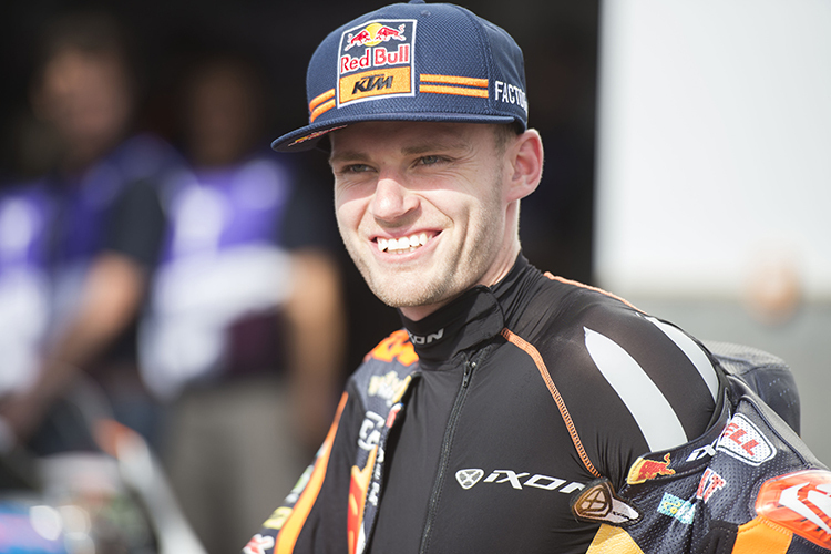 Brad Binder aus dem Moto2-Team Red Bull KTM Ajo